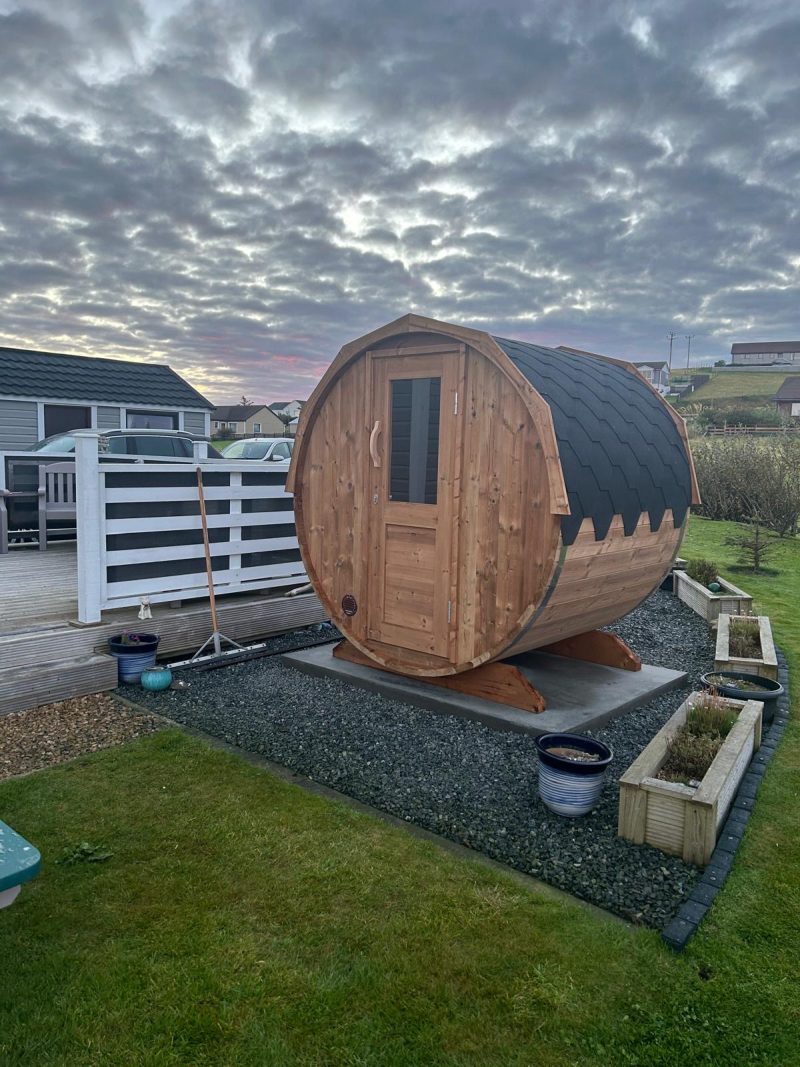 2-3 Person Barrel Sauna
