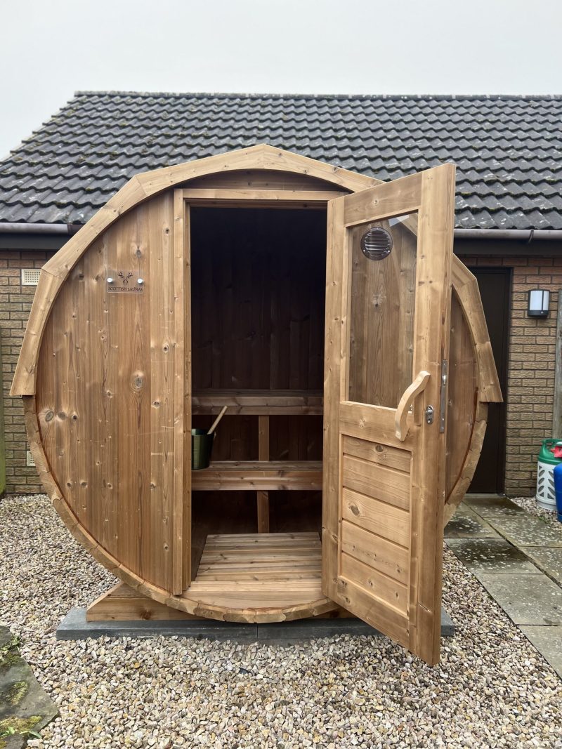 2-3 Person Barrel Sauna