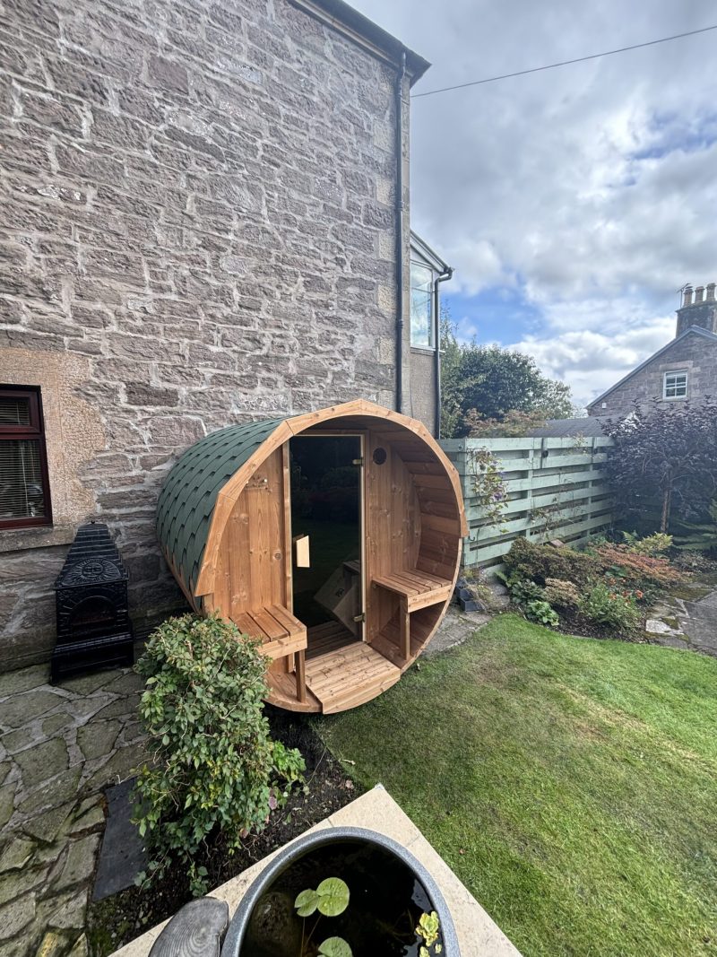 2-3 Person Barrel Sauna