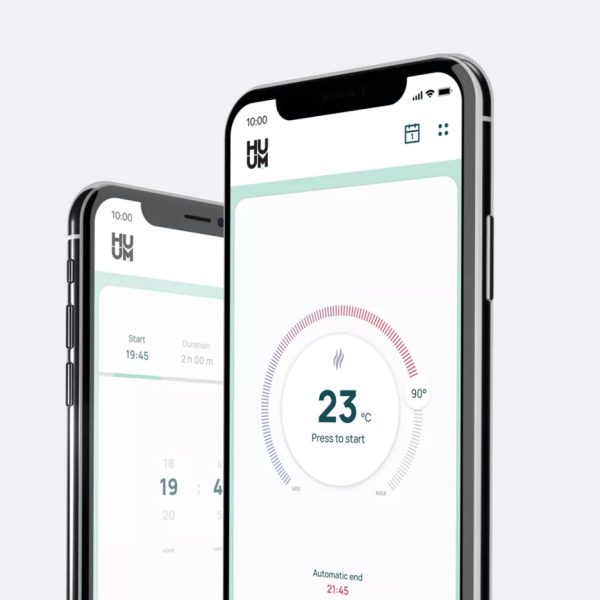 huum sauna heater phone app