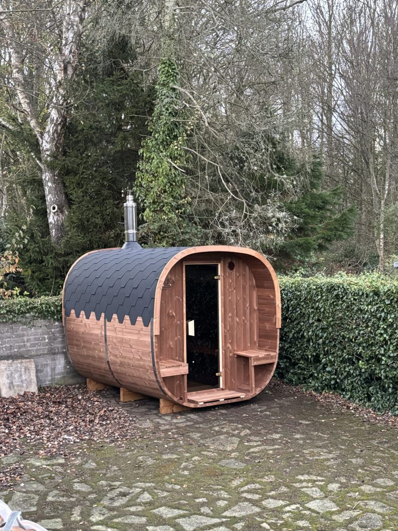 cube sauna from Scottish Saunas