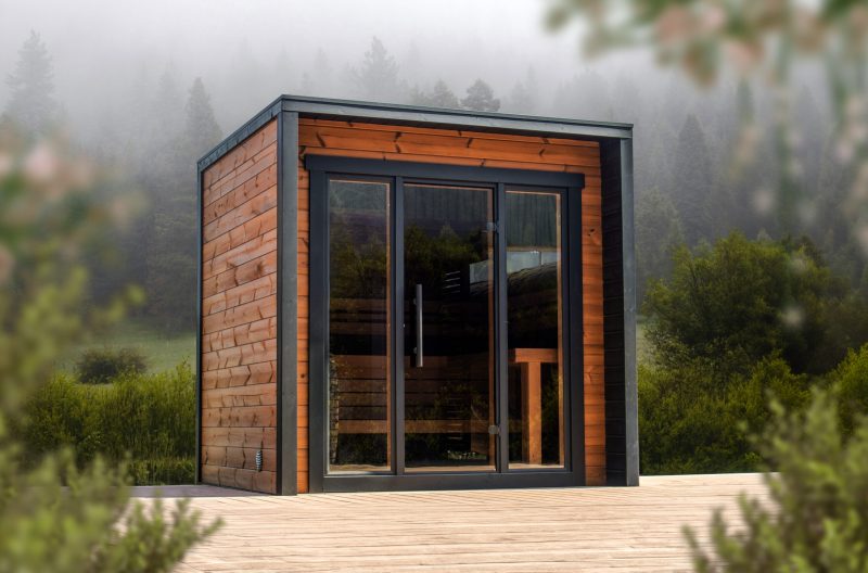 Monarch 2 modern sauna