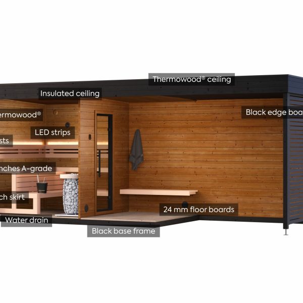Monarch Sauna patio plus