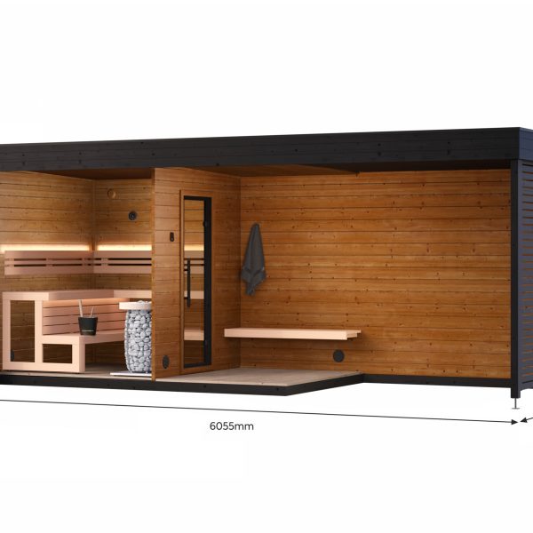 Monarch Sauna patio plus