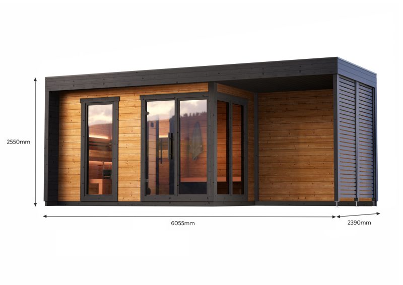 Monarch Sauna patio plus