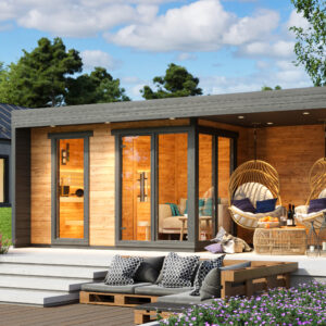 Monarch 5 Plus Sauna patio plus