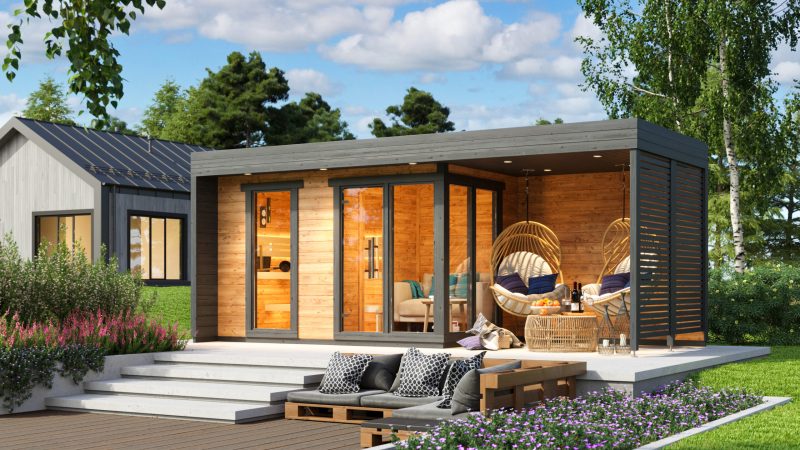Monarch 5 Plus Sauna patio plus