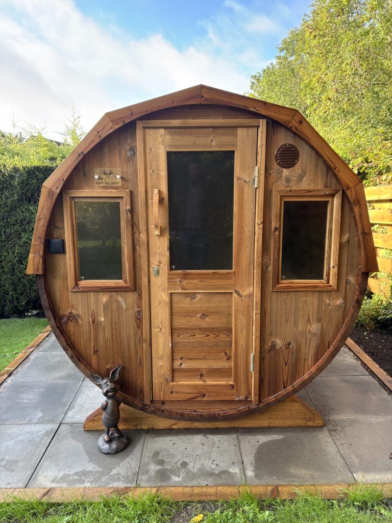 2m Thermowood Barrel Sauna - Image 12