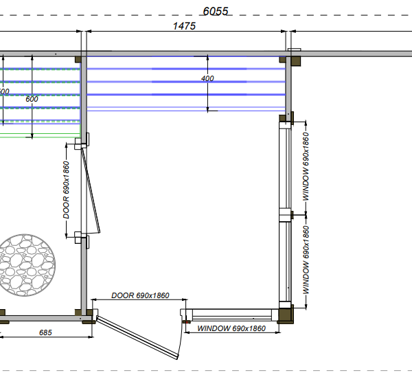 Monarch Sauna dimensions