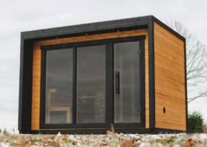 modern luxury sauna