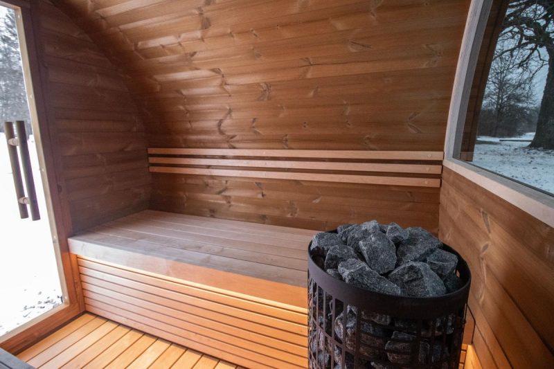 Scottish Saunas Classic Barrel Sauna (2x2.2m) - Image 3