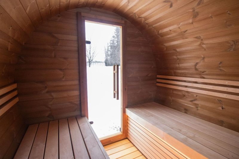 Scottish Saunas Classic Barrel Sauna (2x2.2m) - Image 4