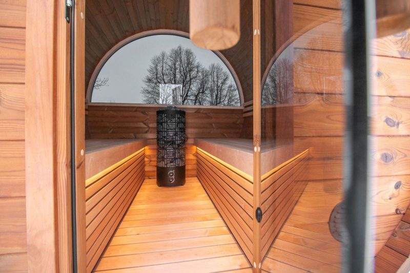 Scottish Saunas Classic Barrel Sauna (2x2.2m) - Image 6