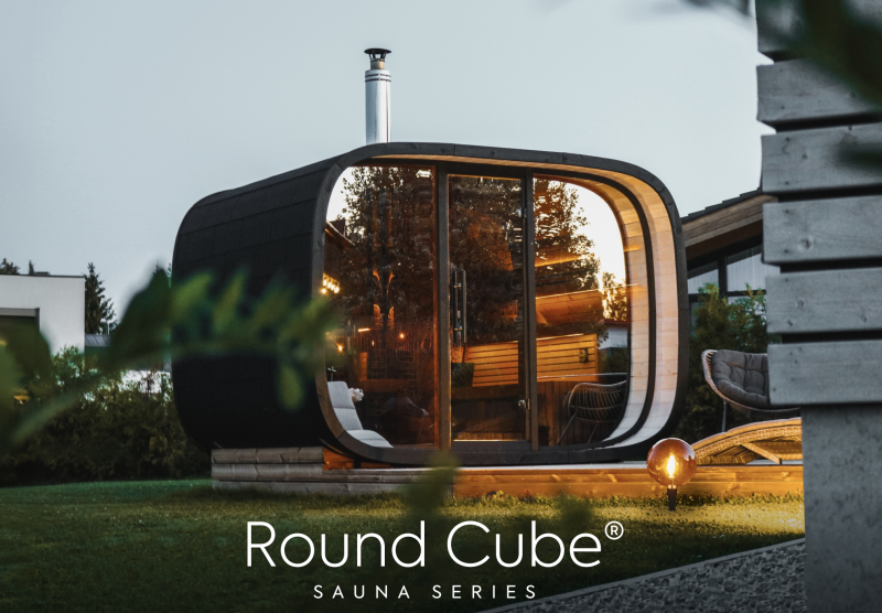 Round Cube Single Sauna
