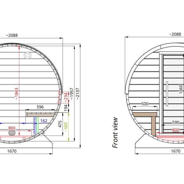 classic barrel front sizes