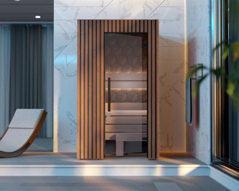 como 120 sauna