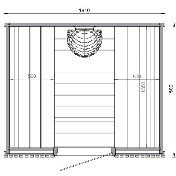 como 4 180 sauna