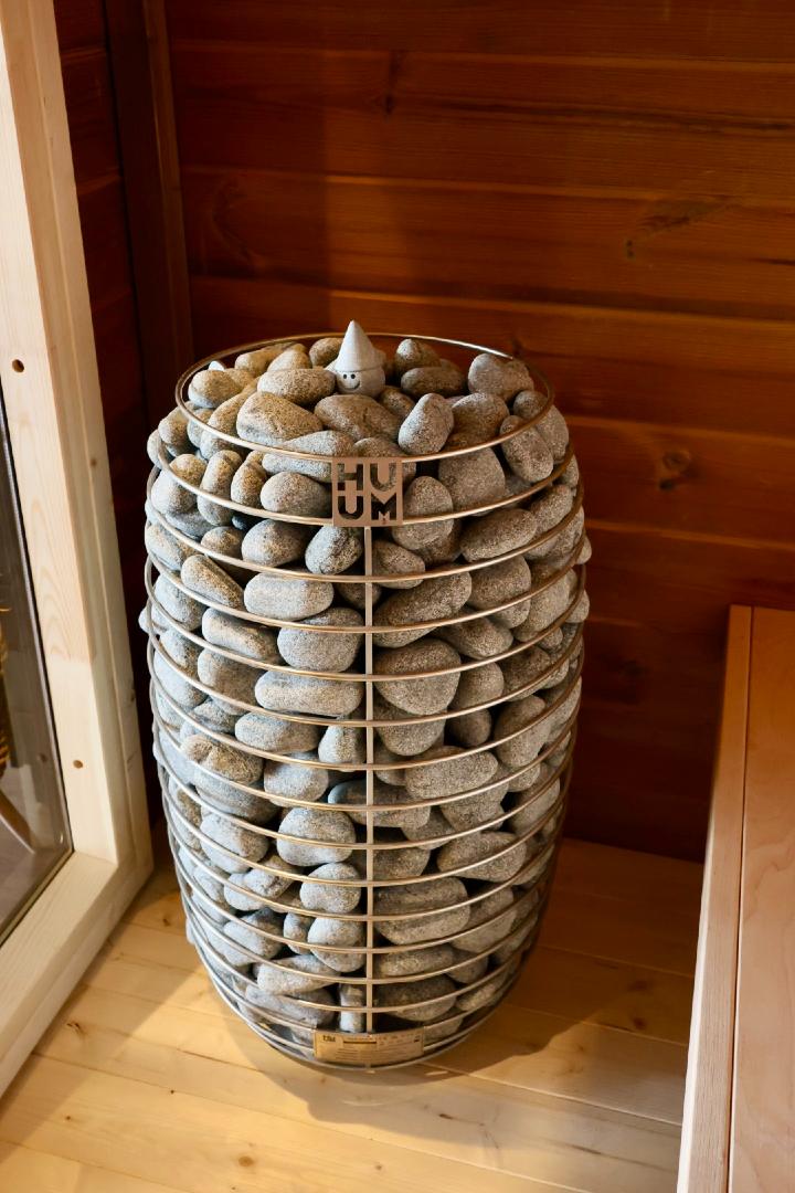 large huum stone sauna heater
