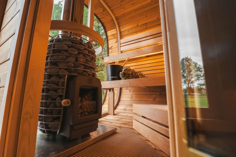Round Cube Double Sauna - Image 6