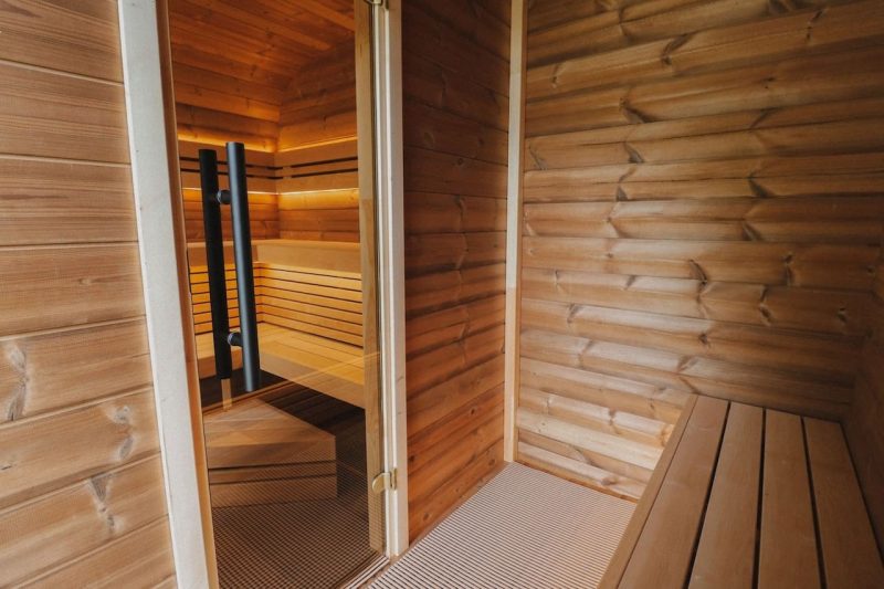 Round Cube Double Sauna - Image 4