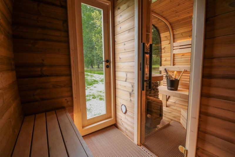 Round Cube Double Sauna - Image 10