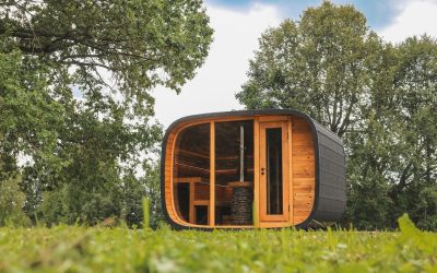 New Round Cube Saunas at Scottish Saunas