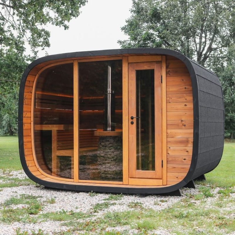 Round Cube Double Sauna - Image 22
