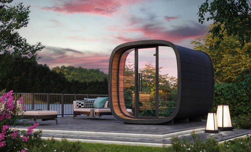 Round Cube Mini Sauna
