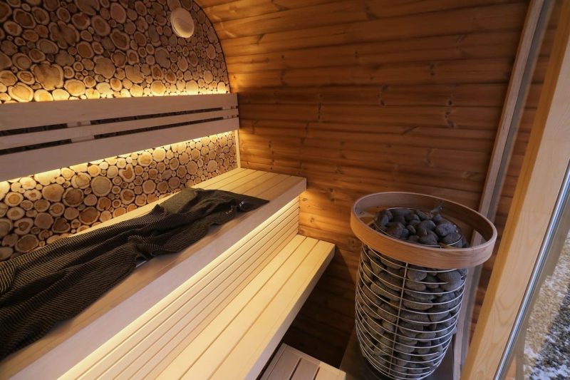 Round Cube Mini Sauna - Image 4