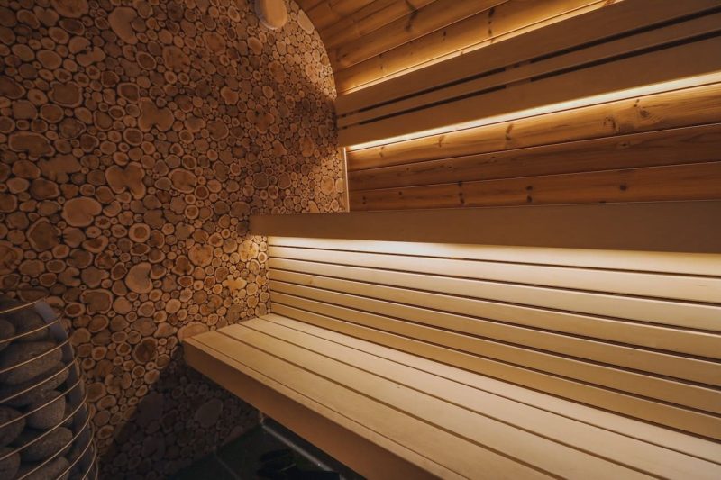 Round Cube Single Sauna - Image 8