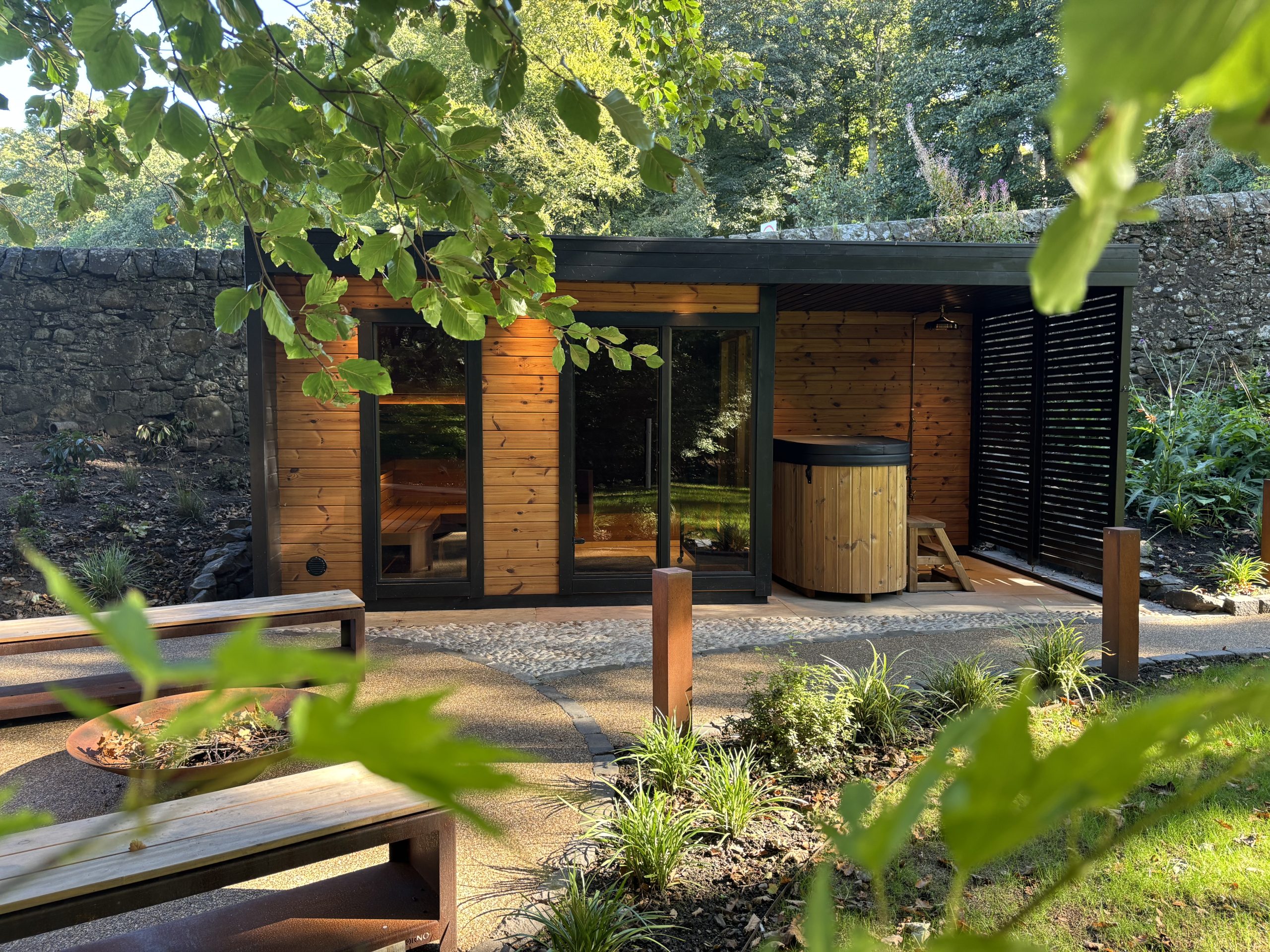 outdoor sauna scotland