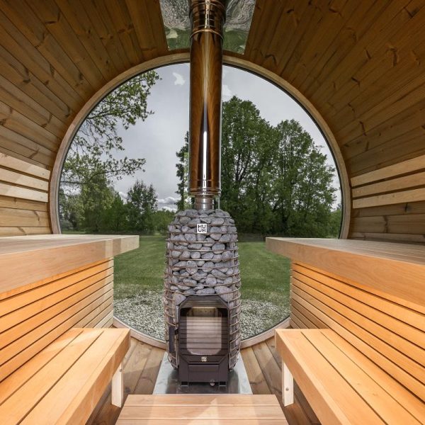 Scottish Saunas PREMIUM Barrel Sauna (2.2 x 2.2m)