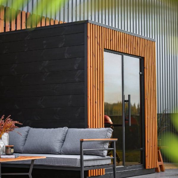 viva 210 sauna on patio